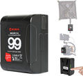 Moman Mini V Mount Battery 99Wh 15A with Dual D-Tap & USB Outputs J7433