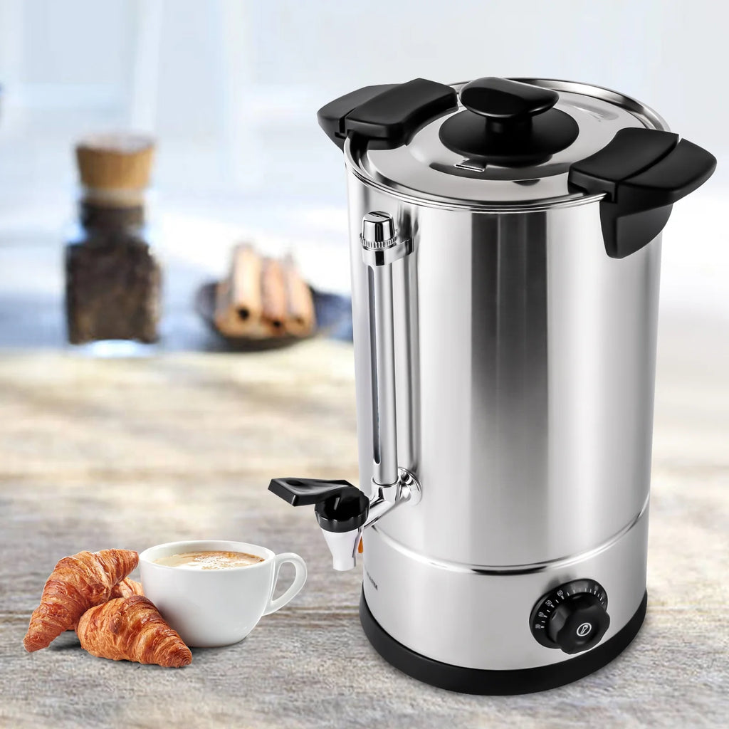 10L Stainless Steel Hot Water Boiler Urn 1000W C11978