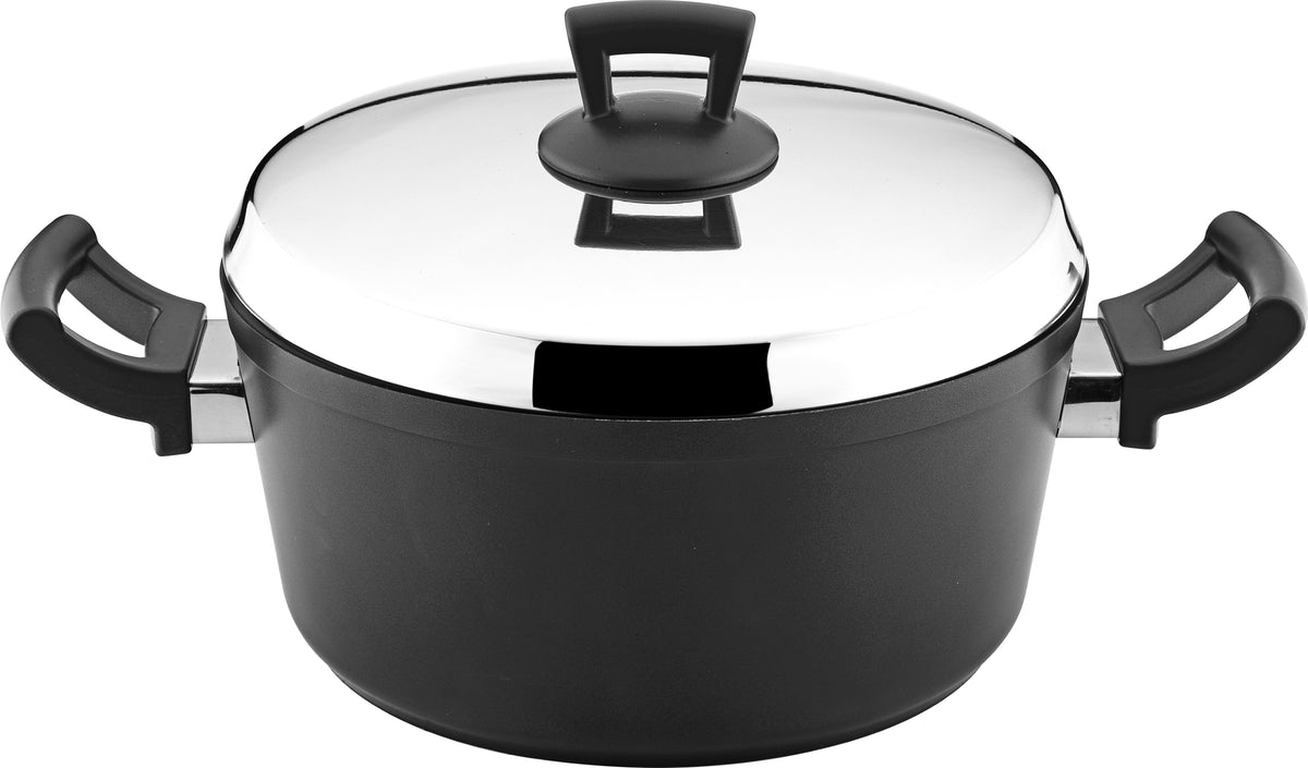 Cast Aluminum Nonstick Saucepan Stockpot with Stainless Steel Lid R26615