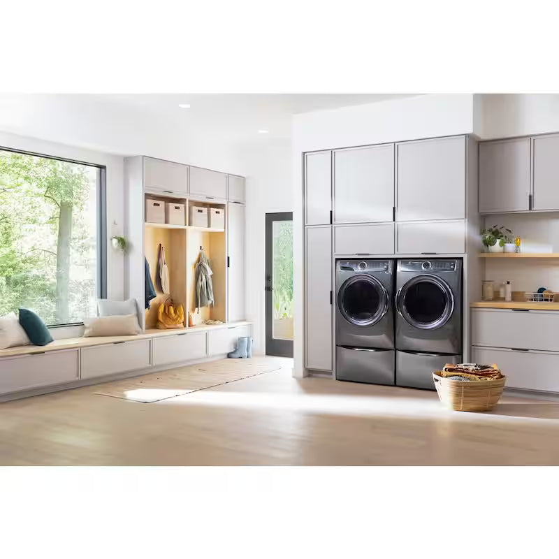 Laundry Pedestal with Storage Drawer A530