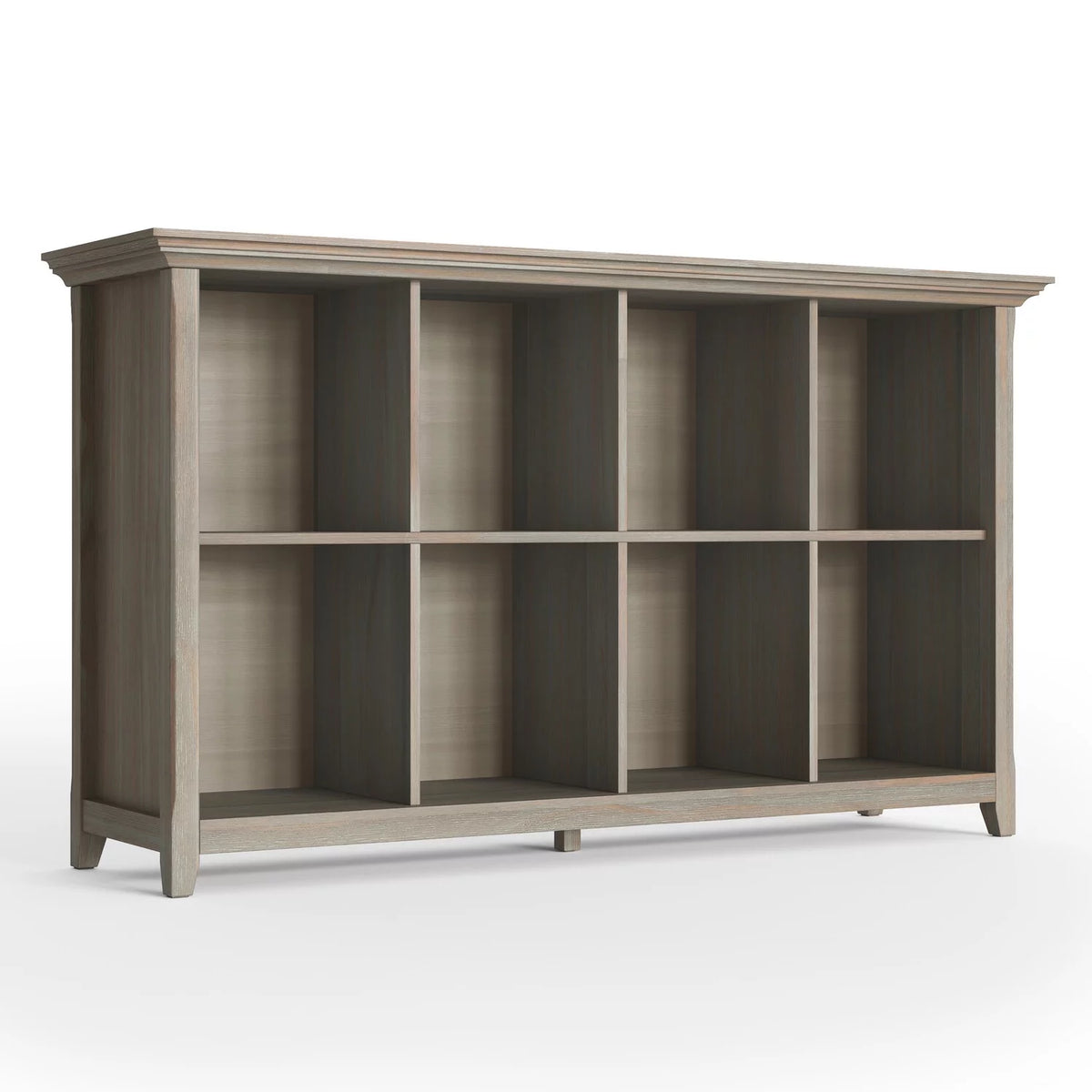 Solid Wood 8 Cube Storage Sofa Table T5166