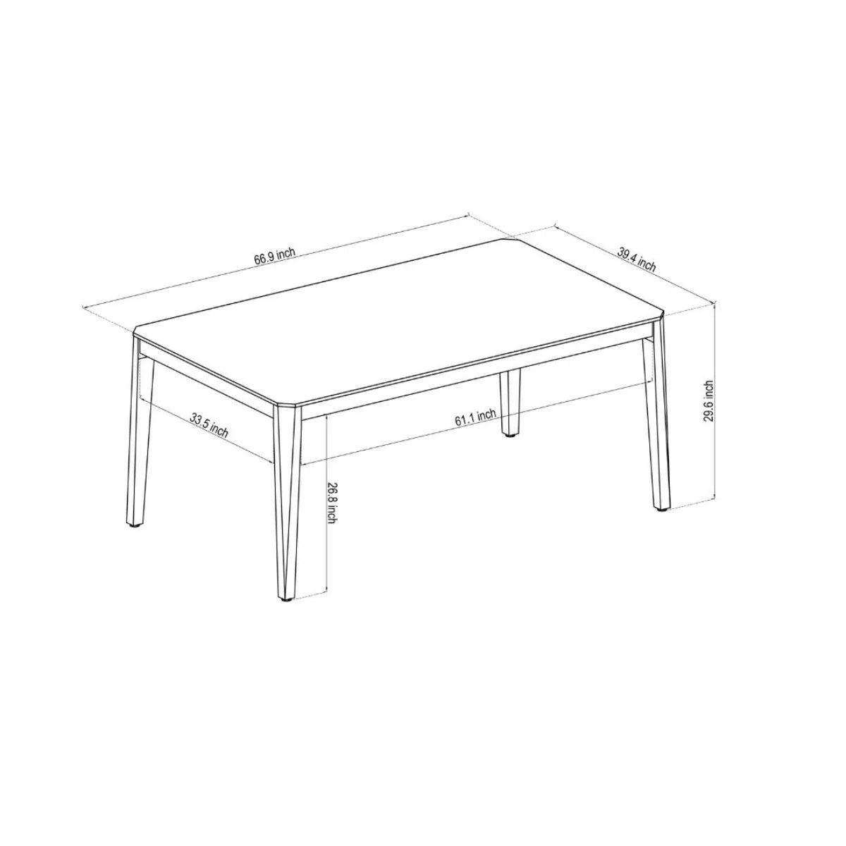 5 Piece FSC Certified Wood Patio Dining Set R953077