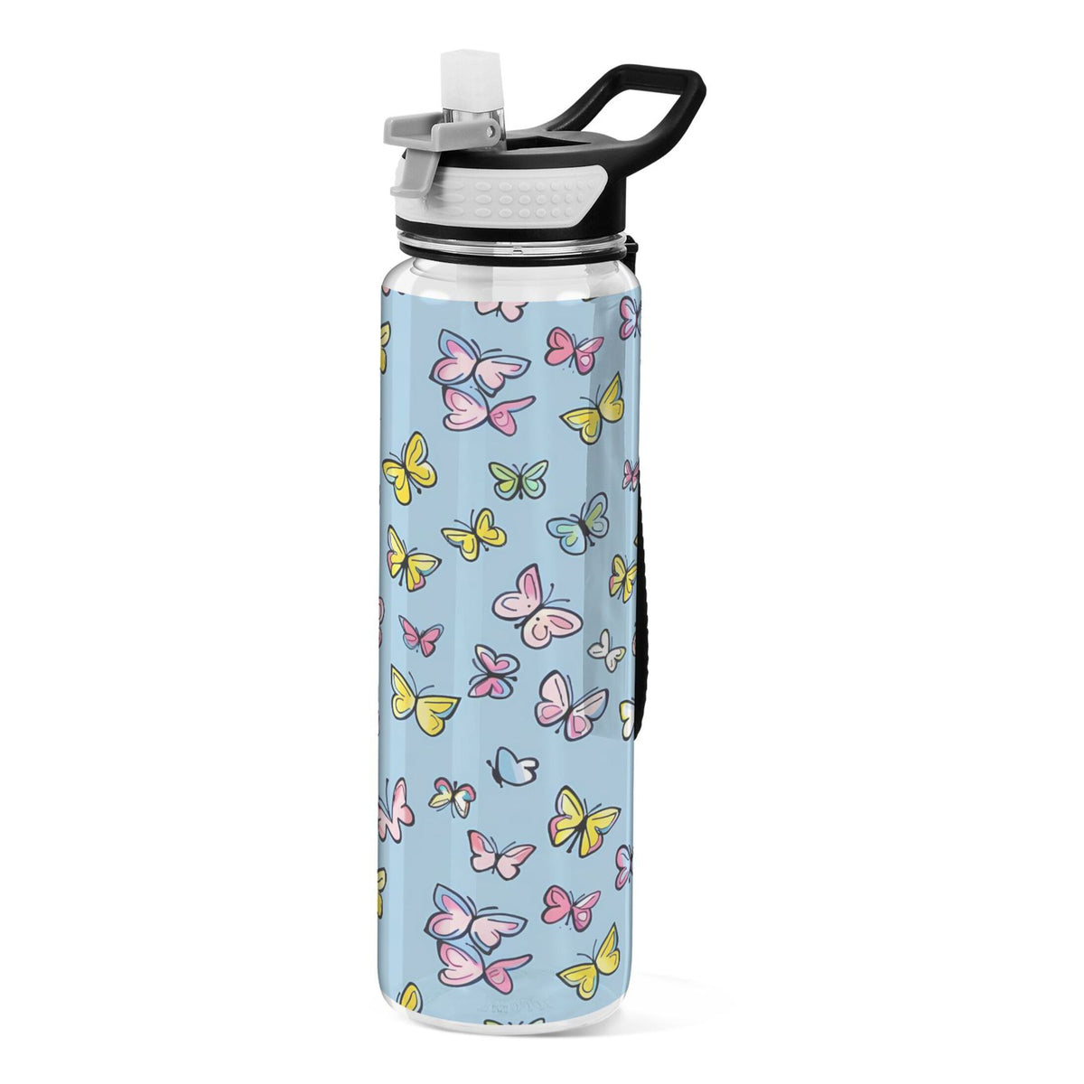 32oz Leakproof Tritan Sports Water Bottle with Straw T5291