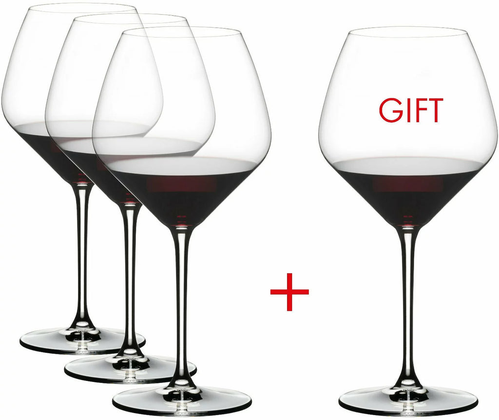 Pinot Noir Glasses Value Gift Pack with Microfiber Polishing Cloth S495734