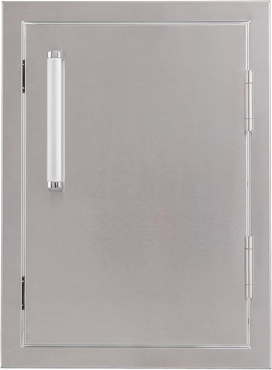 Vertical Stainless Steel Single Door K45337