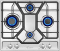 24 Inch Stainless Steel Gas Cooktop with 4 Burners J70379