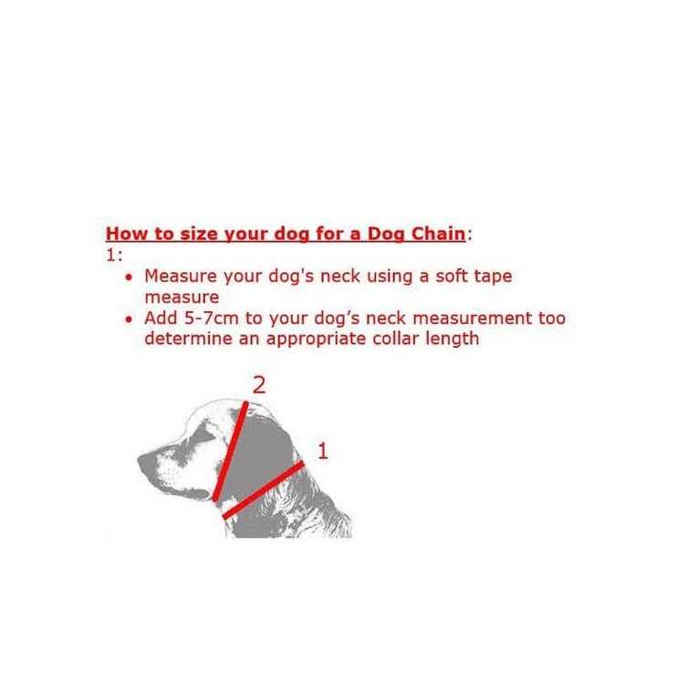 Slide Chain Collar H8907