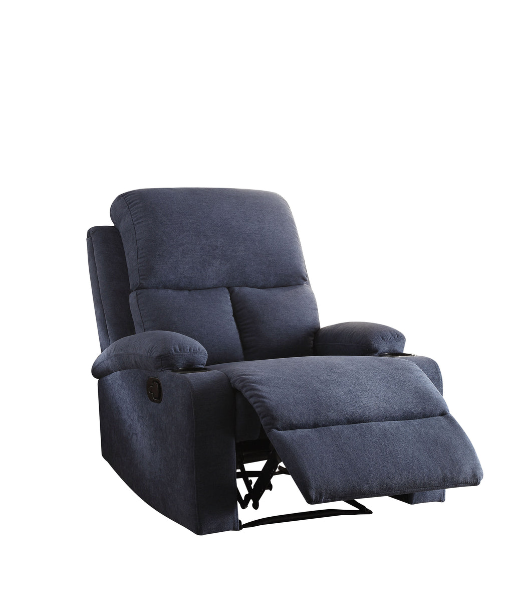 Blue Velvet Recliner O57386