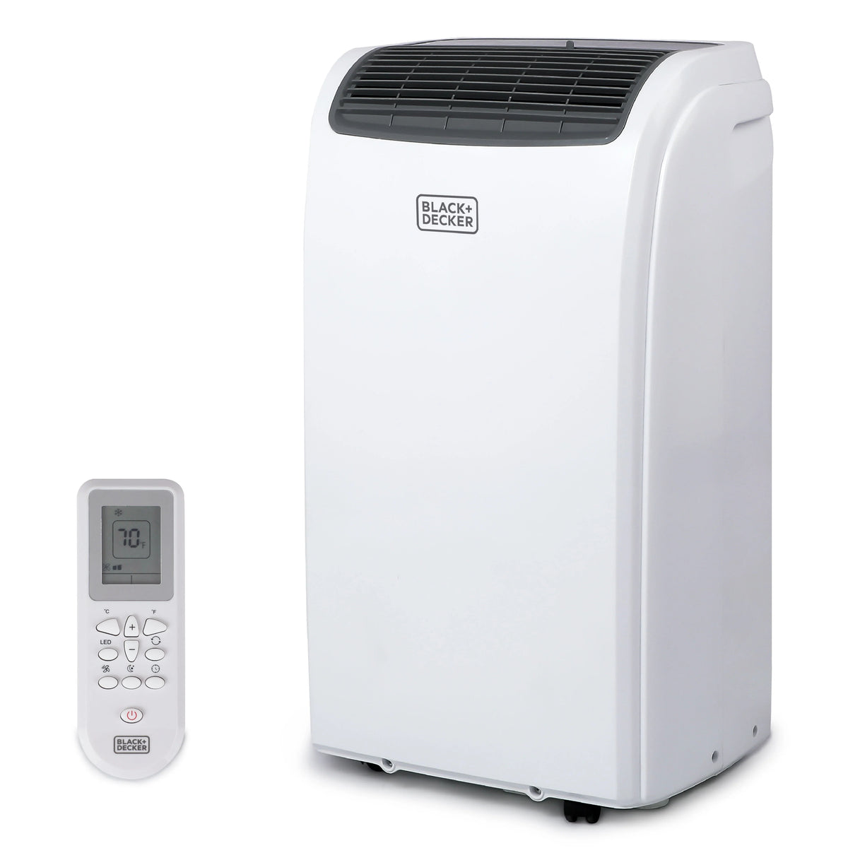8,000 BTU Portable Air Conditioner with Remote Control, White J345