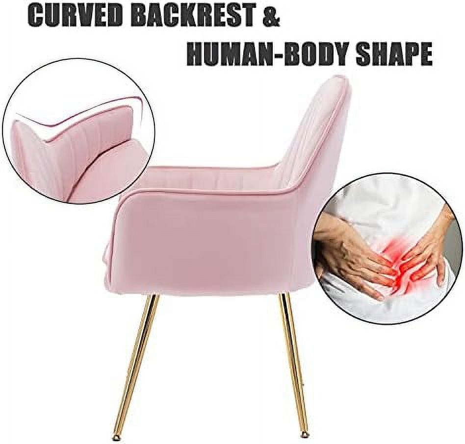 Black Velvet Accent Chair J6493
