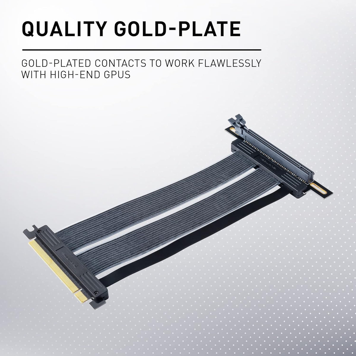 PCIE 4.0 Right Angle Riser Extension Cable I6376