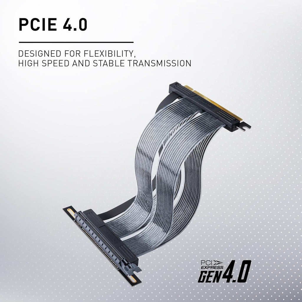 PCIE 4.0 Right Angle Riser Extension Cable I6376