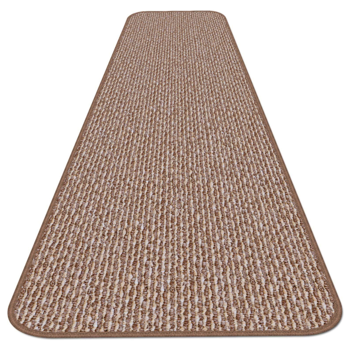 Skid-Resistant Carpet Runner - Praline Brown - 12 ft. x 48 in. M428