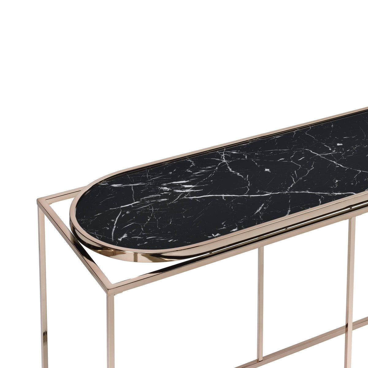 White Marble Sofa Table L493769