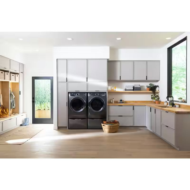 Laundry Pedestal with Storage Drawer A530