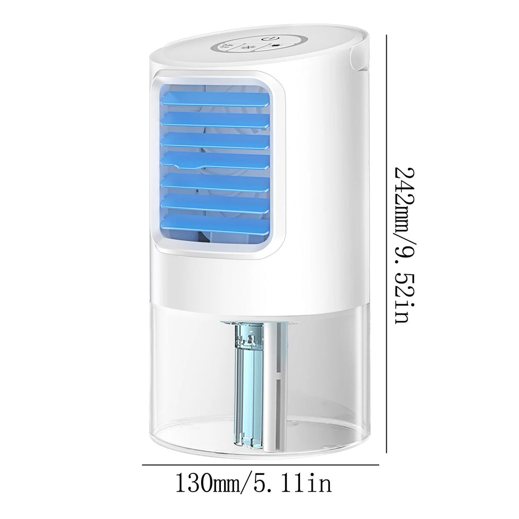 Portable Mini USB Air Conditioner with Night Light Y296