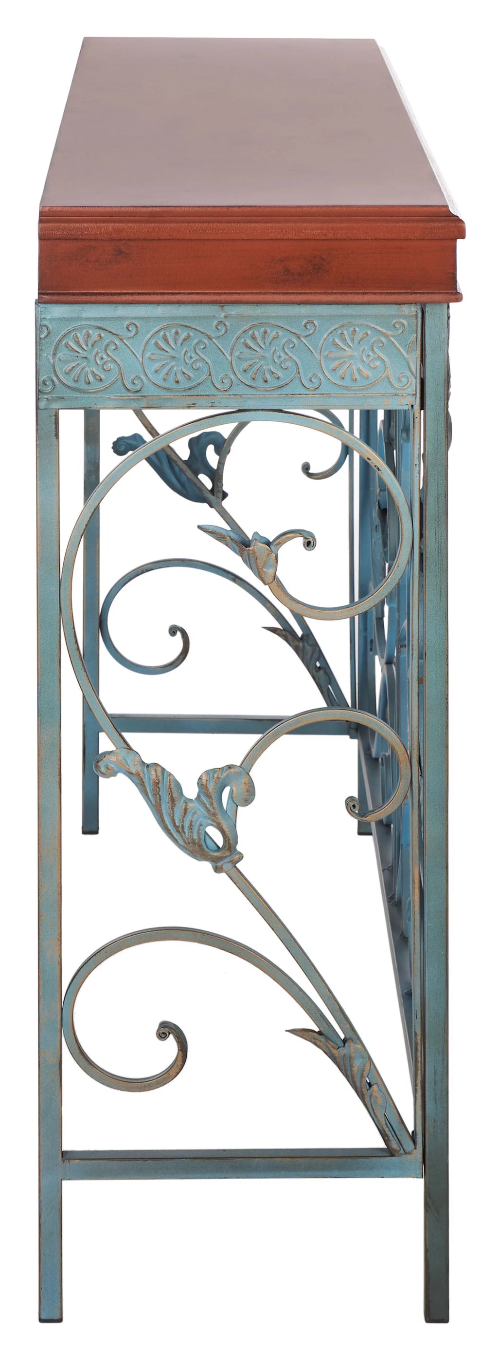 Brown Traditional Console End Table T8921