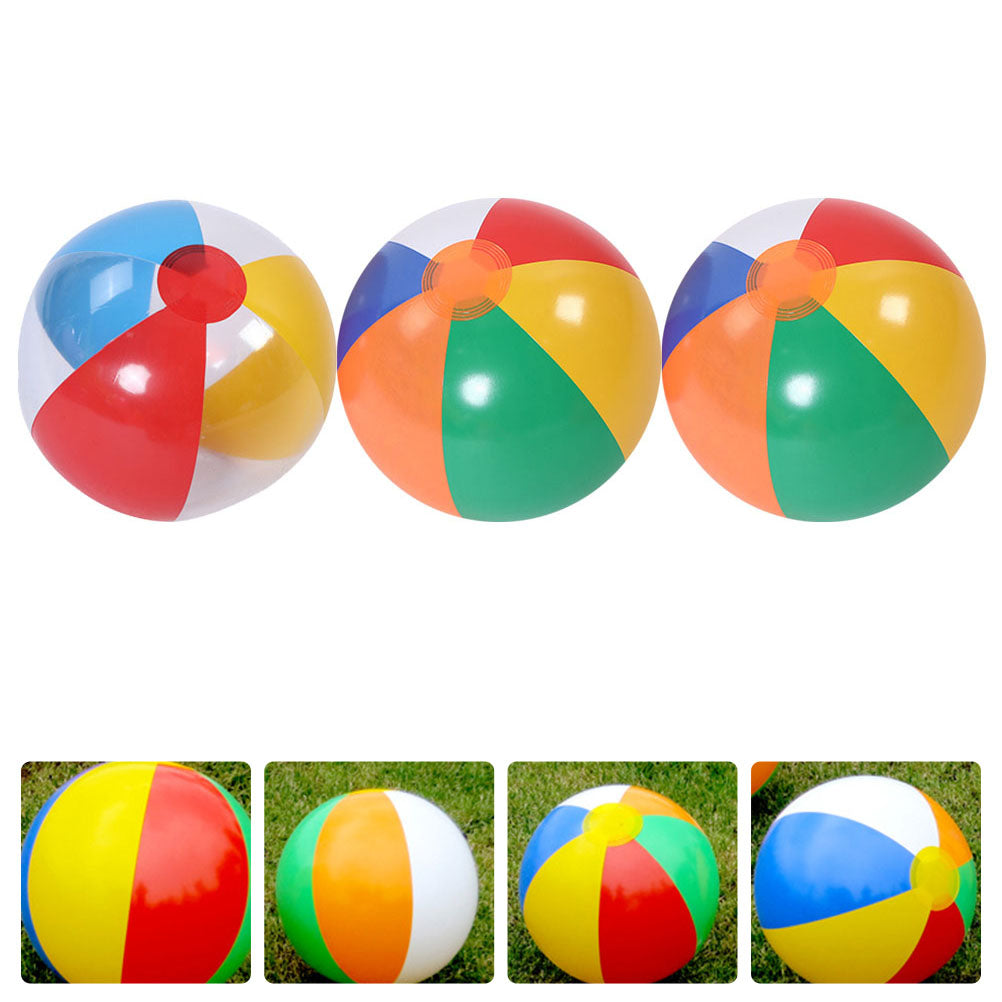 3Pcs Inflatable Beach Ball Pool Water Toy C77272