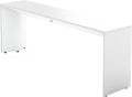 Slim Table with Arctic White Finish E4051