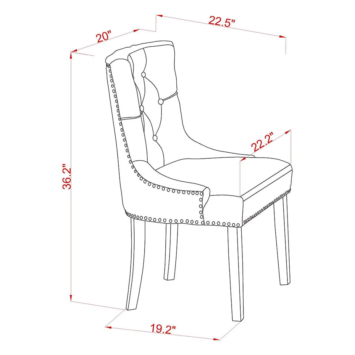 7 Piece Wood Dining Set T627636