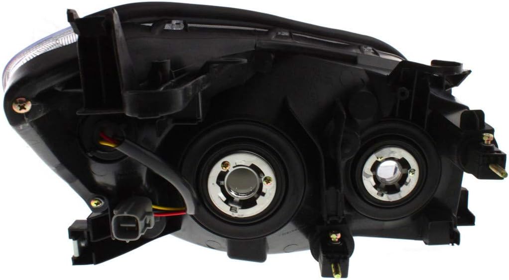 Passenger Side Black Bezel Headlight Assembly C91757
