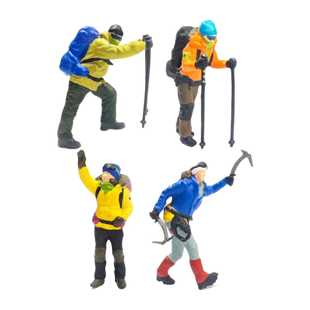 Resin Miniature Scene People Toy Action Figure Figurines I724