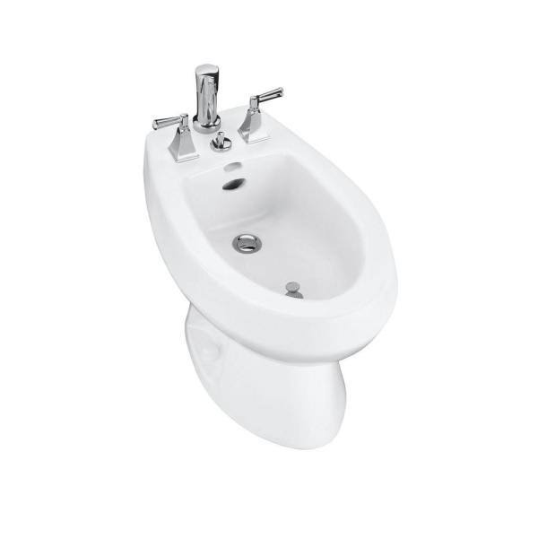 White Vertical Spray Bidet U19463