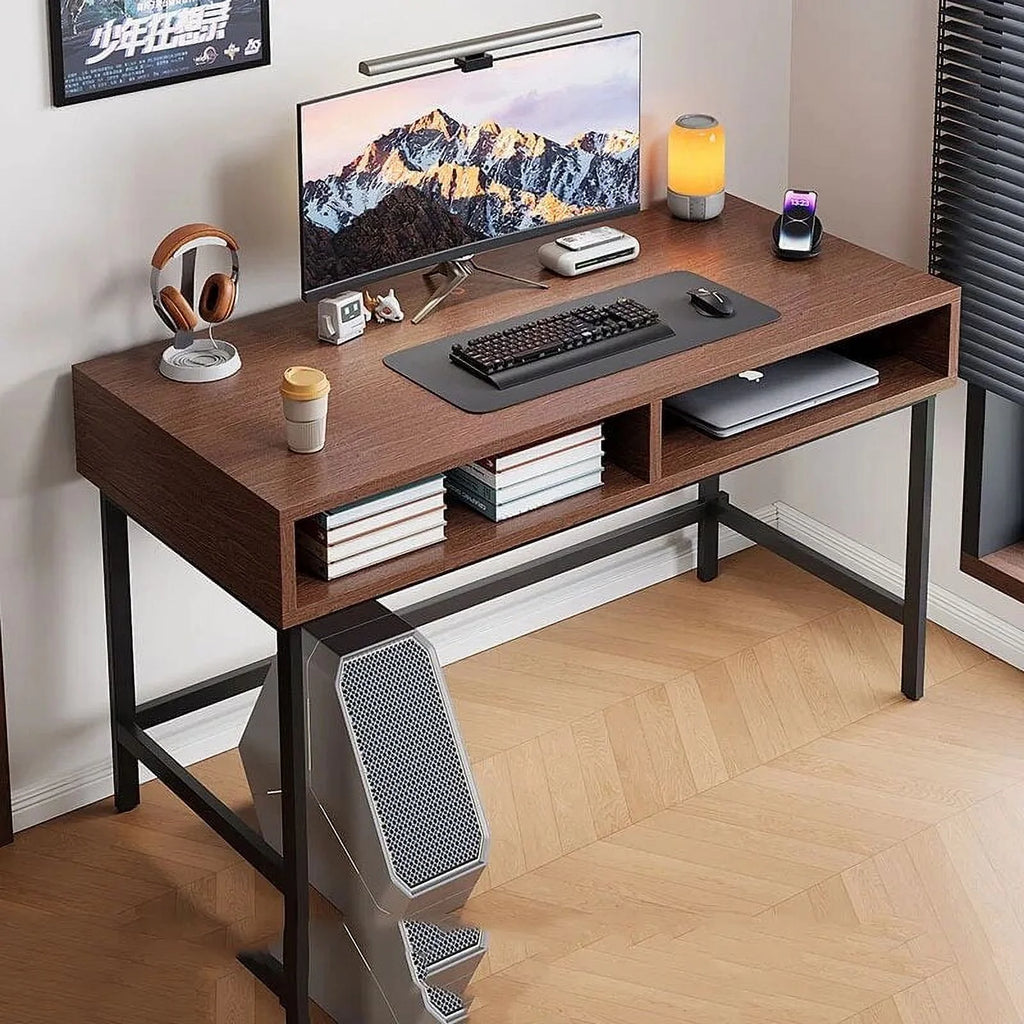 Office Desk Computer Desk Bookshelf R206