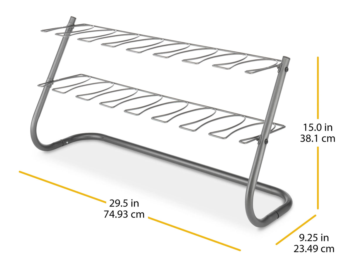 4 Pair Metal Boot Rack O505