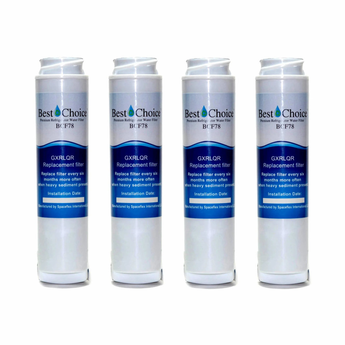 4-PACK REFRIGERATOR WATER FILTER L643
