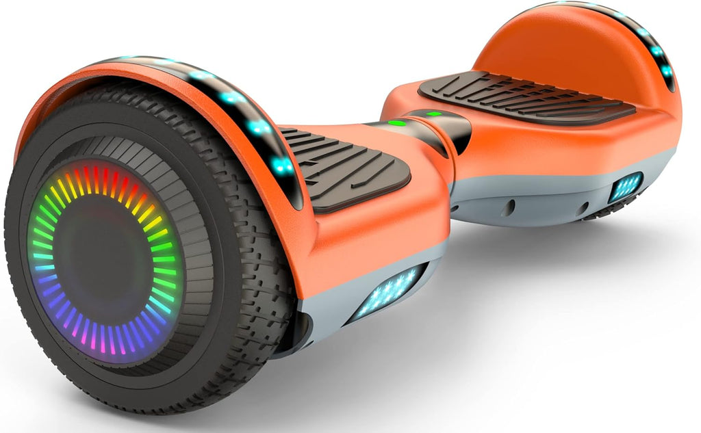 6.5" Two-Wheel Self-Balancing Hoverboard with Bluetooth Speakers and LED Lights T30001