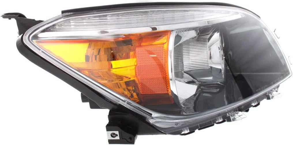 Passenger Side Black Bezel Headlight Assembly C91757
