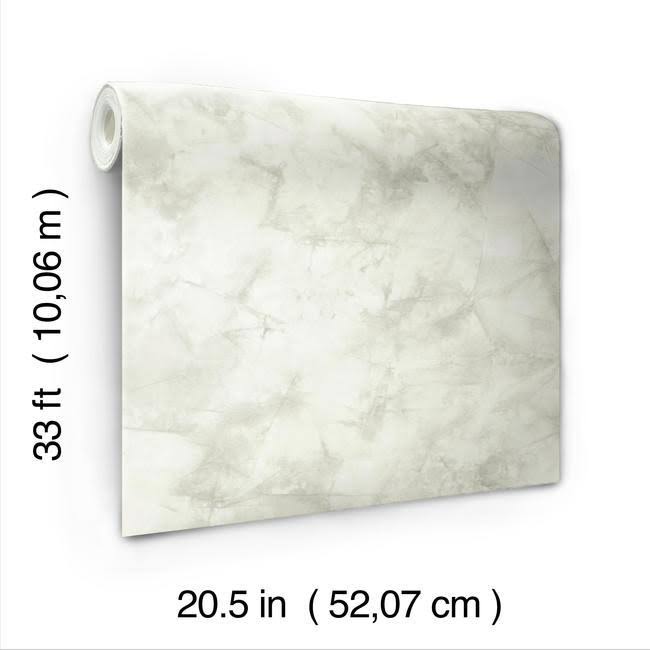 White Pressed Petioles Wallpaper Y495