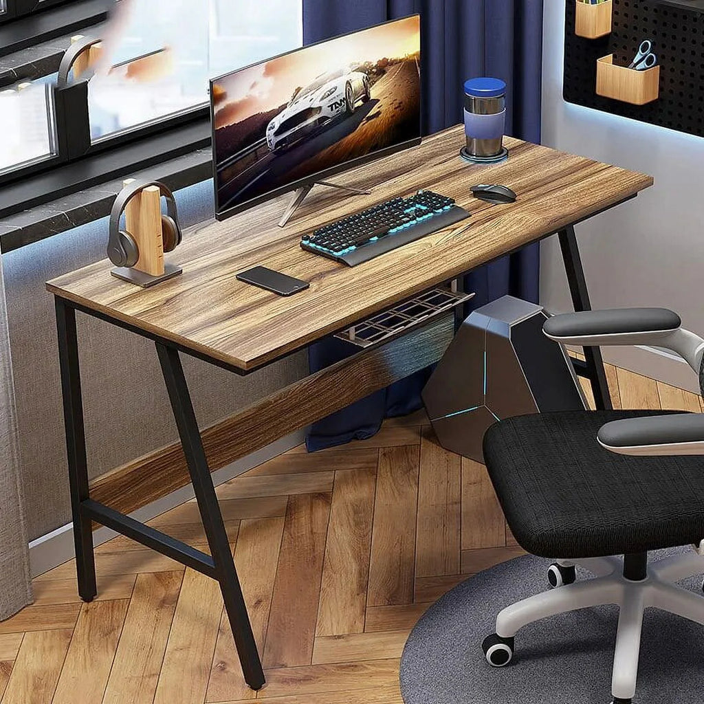 Office Desk Computer Desk Bookshelf R206