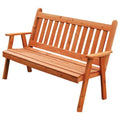 Western Red Cedar English Garden Bench 5ft S4944