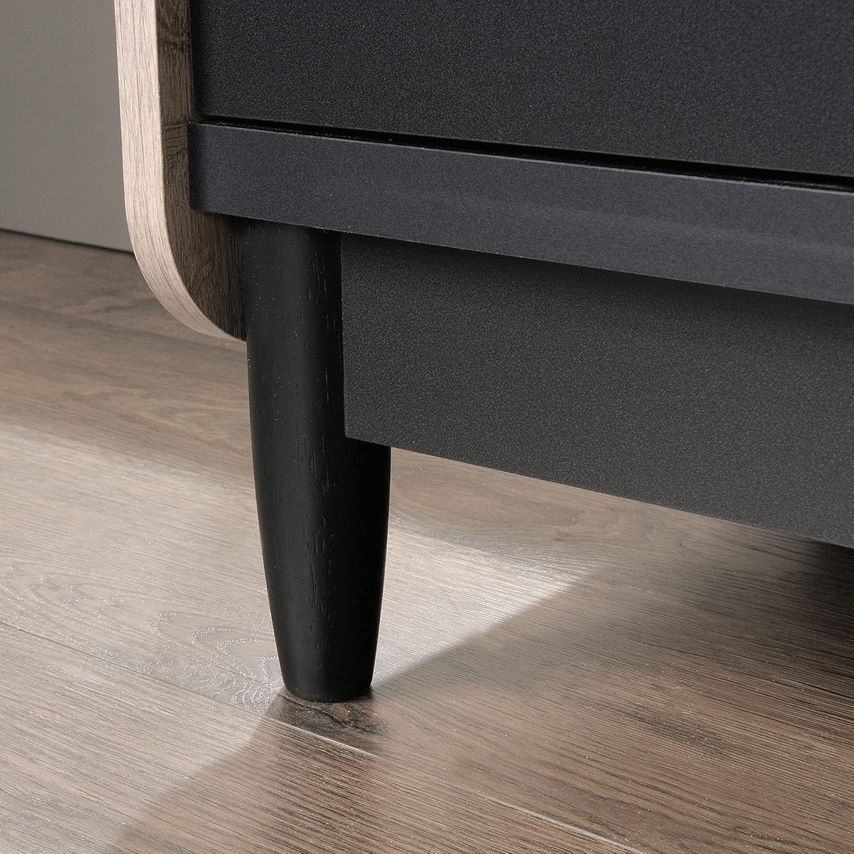 TV & Media Credenza with Drawers, Split Oak Finish Y8507