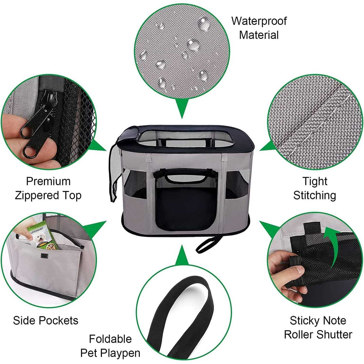 Portable Pet Playpen L9744