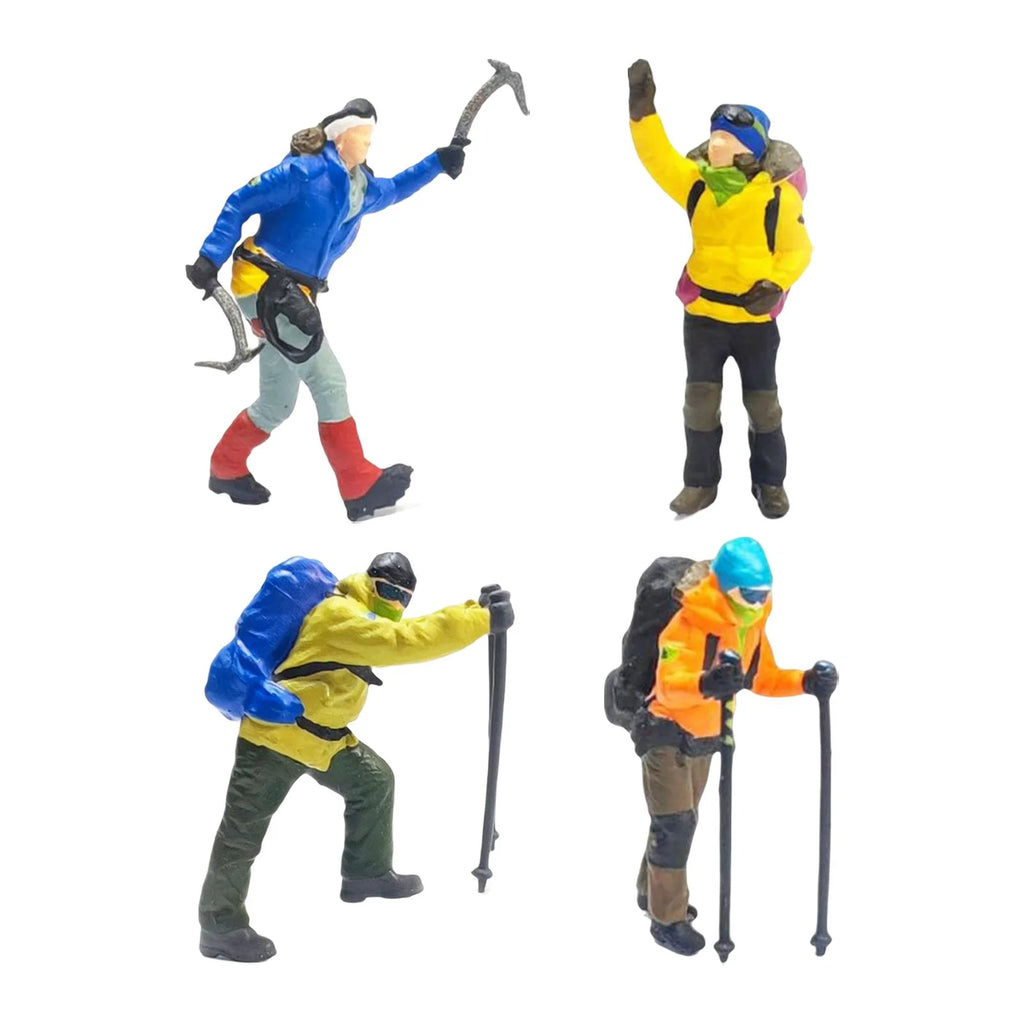 Resin Miniature Scene People Toy Action Figure Figurines I724