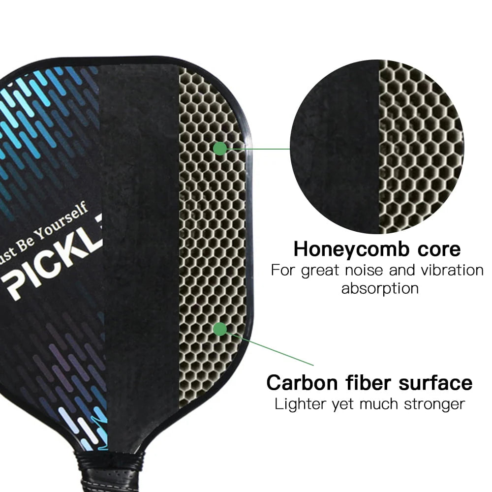Ultralight Carbon Fiber Pickleball Paddle and Ball Set K314172