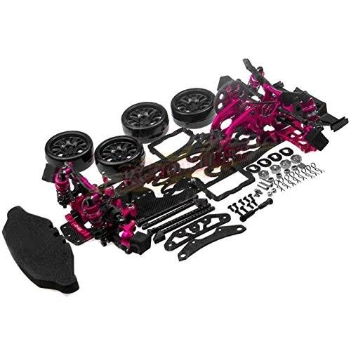 1/10 Alloy Carbon RWD Drift Racing Car Frame Body Kit I75080