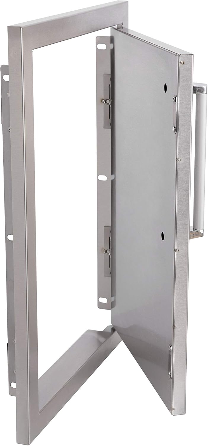 Vertical Stainless Steel Single Door K45337