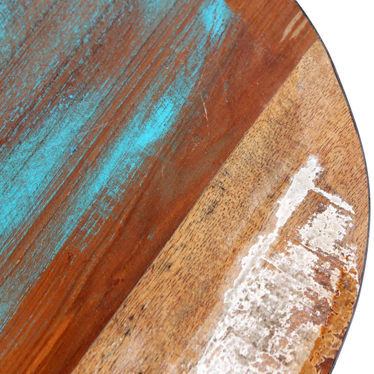 Aviator Stool Solid Reclaimed Wood E86157