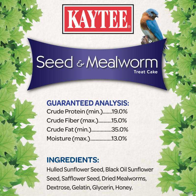 Seed & Mealworm Cake S46360