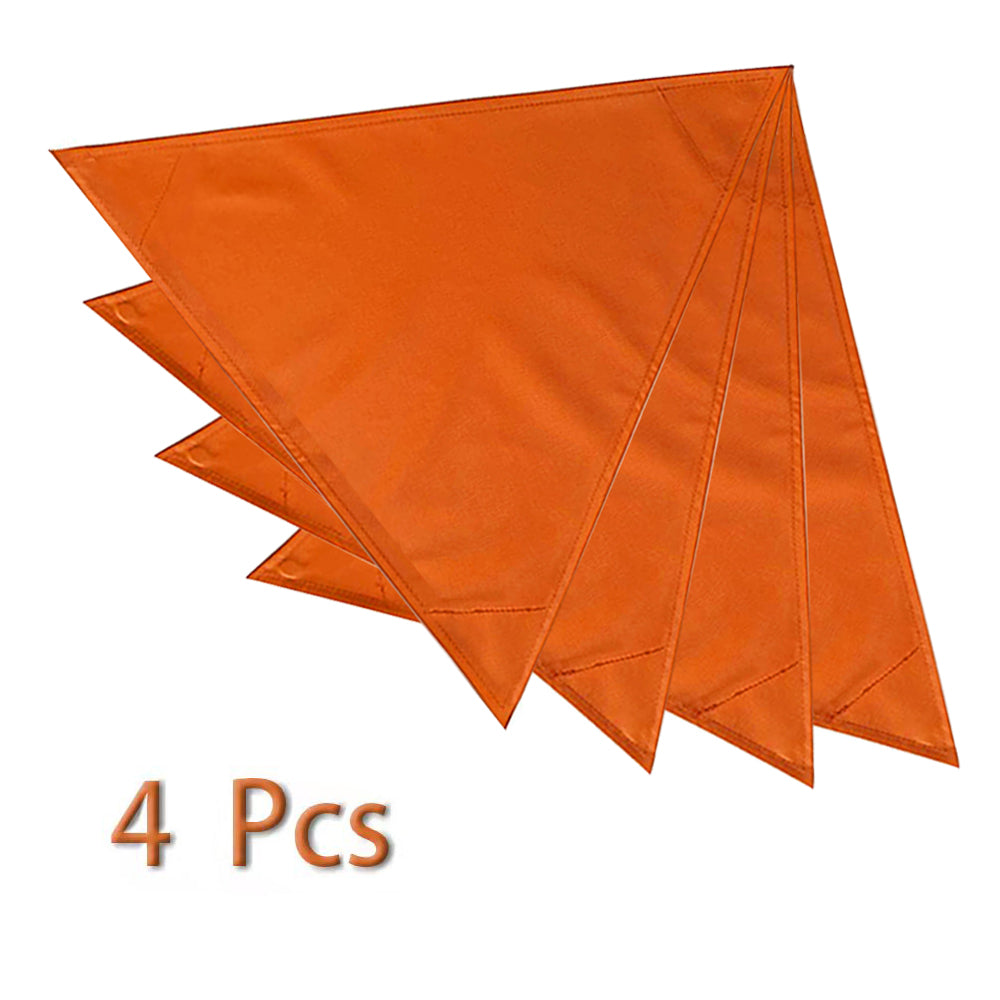 Blaze Orange Safety Blind Panels with Carrying Bag, Set of 4 J43540