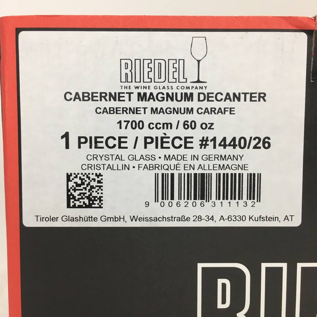 Cabernet Magnum Decanter N64027