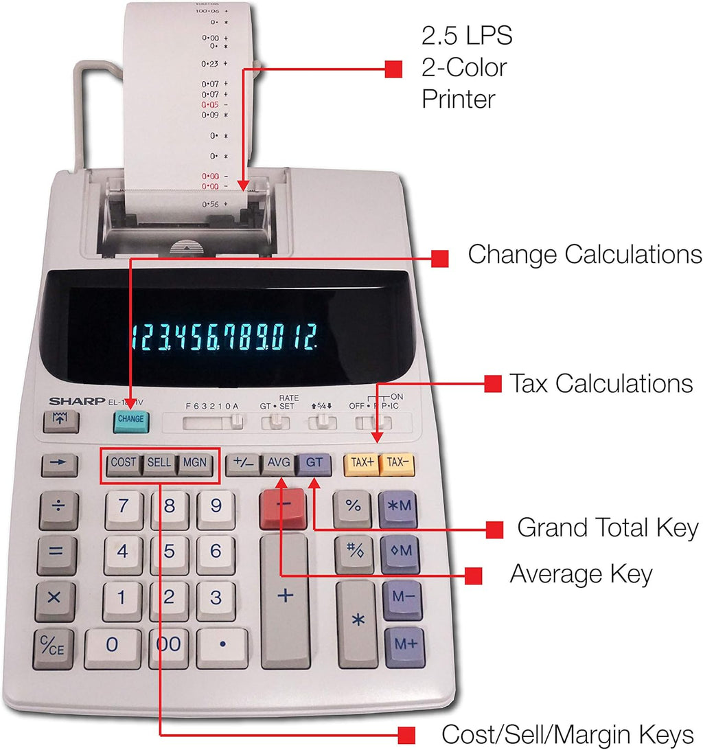Two-Color Printing Calculator C755