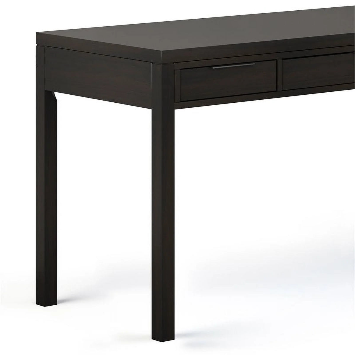 Solid Wood Contemporary 60 " Desk in Hickory Brown O299461