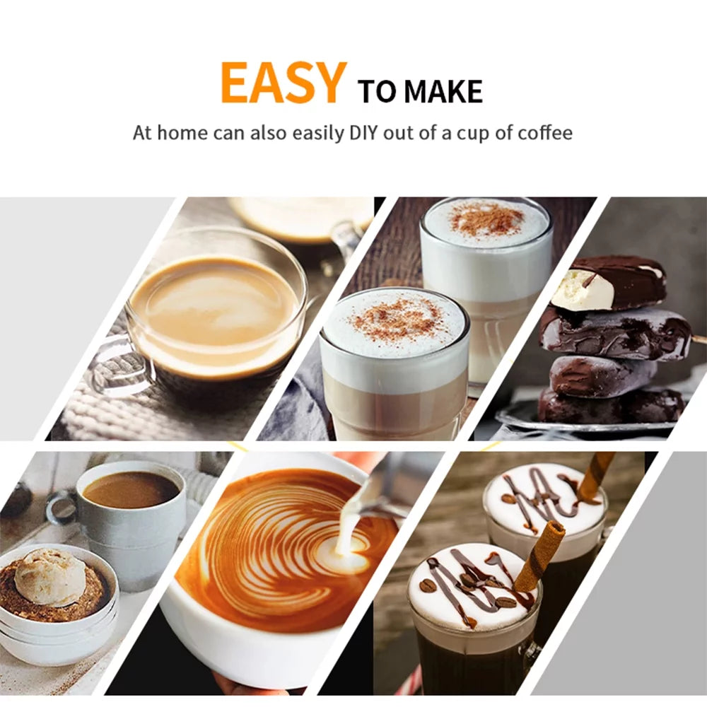 Detachable Electric Milk Frother and Steamer 700ml 600W 5 in 1 I9258