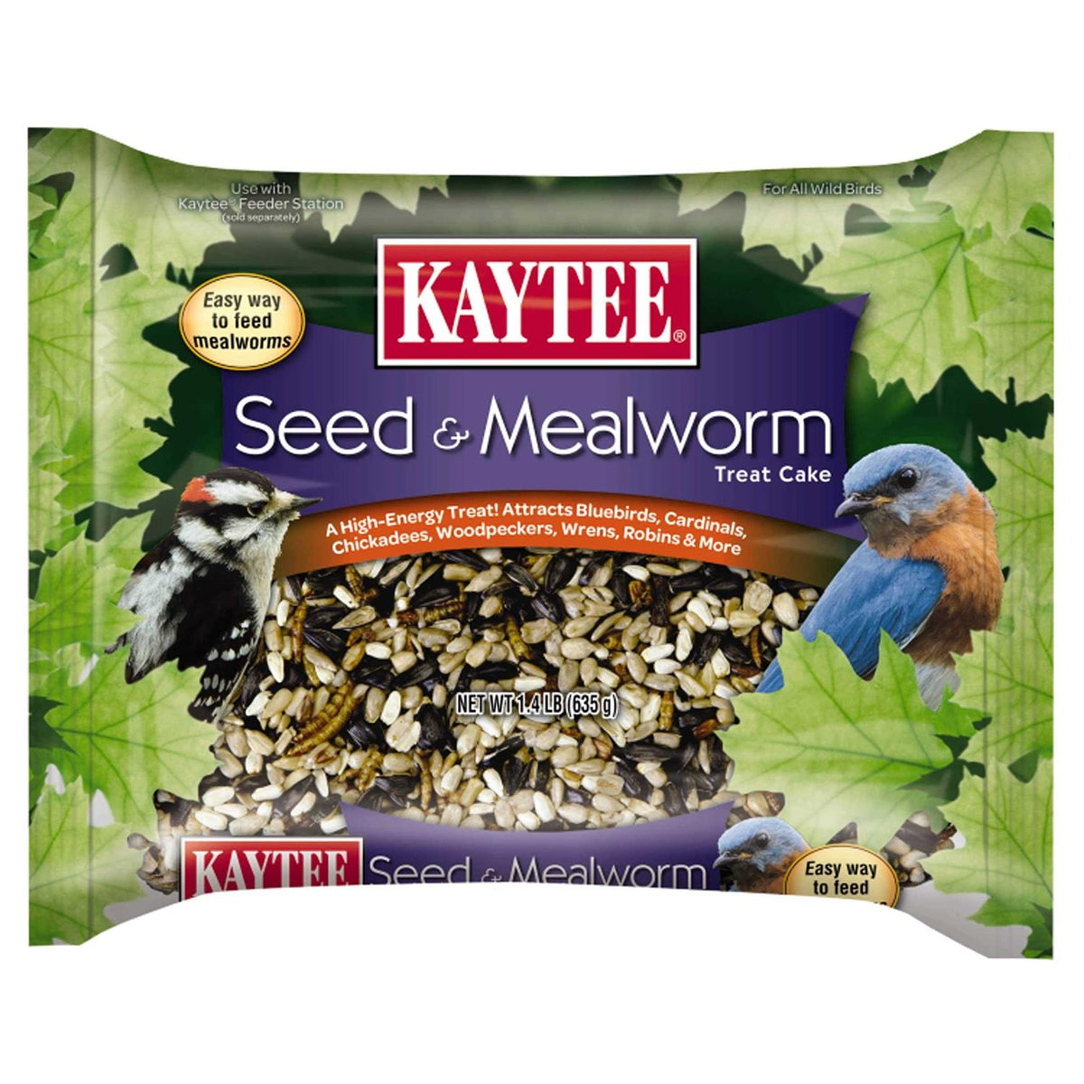 Seed & Mealworm Cake S46360