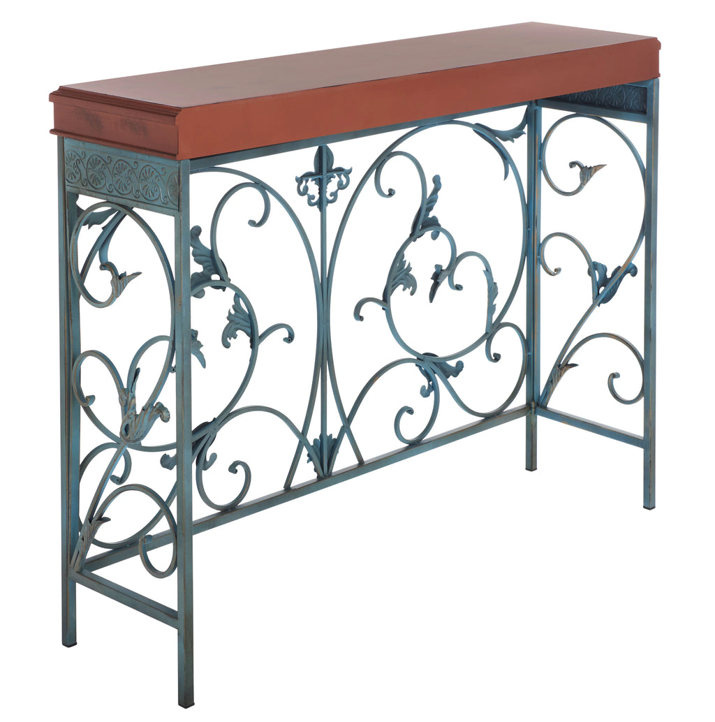 Brown Traditional Console End Table T8921